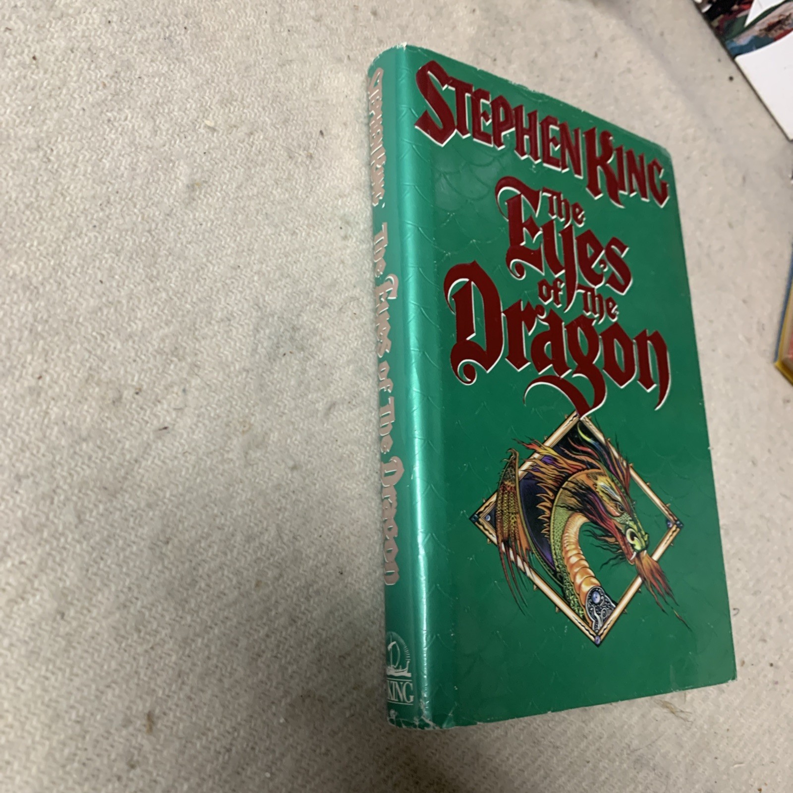 1987 The Eyes of the Dragon by Stephen King First Edition Hardcover Dust Jacket