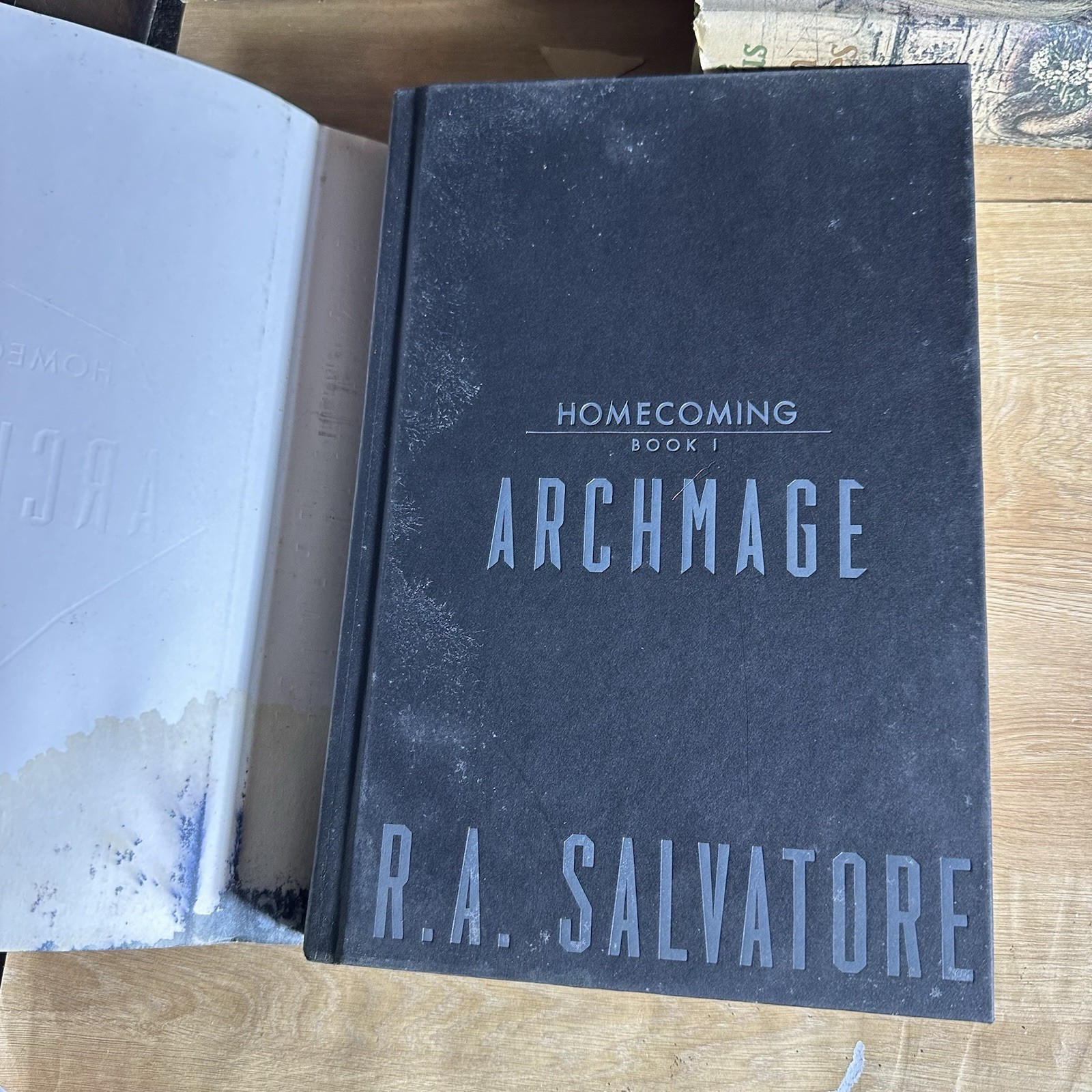 Archmage Homecoming Forgotten Realms R.A. Salvatore 1st Edition Hardcover Drizzt