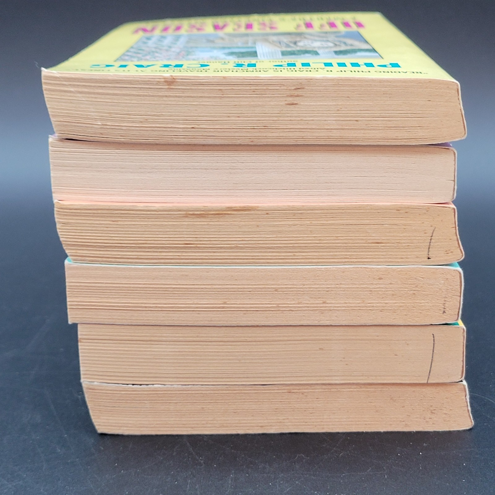 Lot of 6 Philip R Craig A Martha&rsquo;s Vineyard Mystery PB Novels Multiple Titles