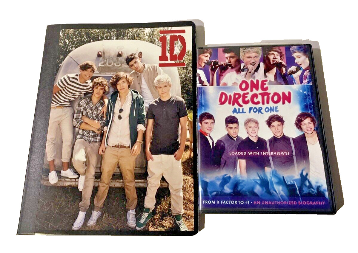 One Direction DVD and Notebook 2012 DVD Composition Book 80 Sheet Wide Ruled SEE