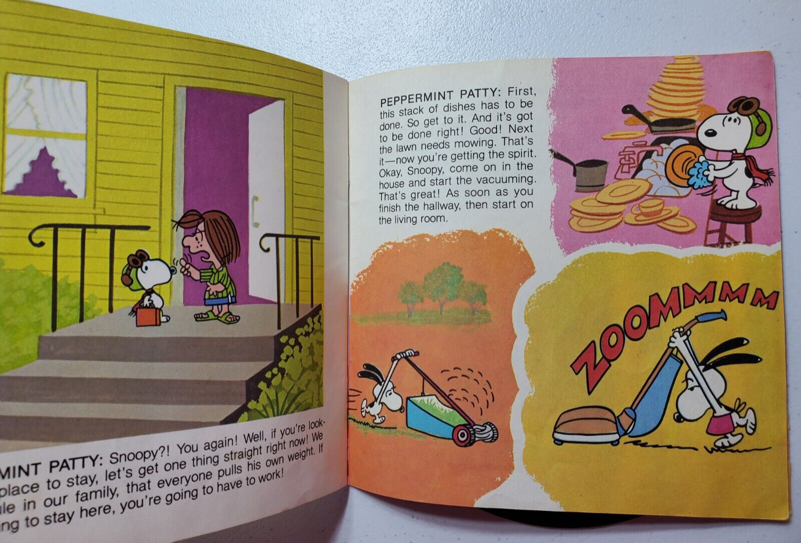 Vintage Read Along Book And Record He&rsquo;s Your Dog Charlie Brown