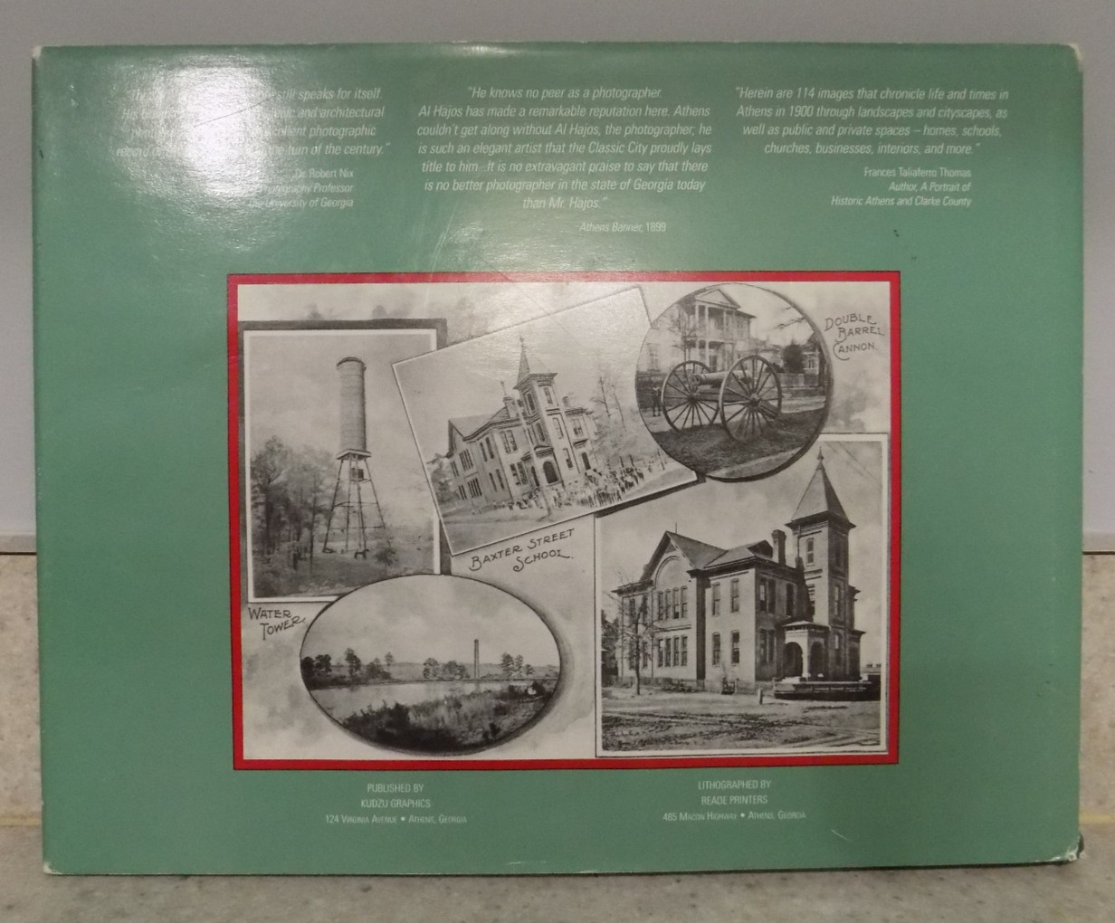 Souvenir of Athens Georgia Hajos&rsquo; Photo-Gravures #9 Limited Centennial Edition
