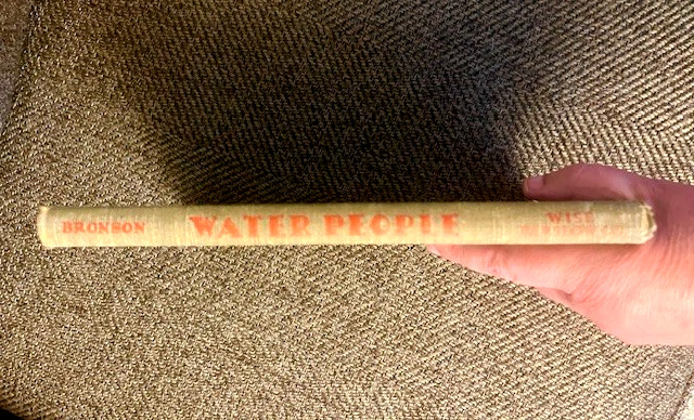1935 WATER PEOPLE by Wilford Swancourt Bronson art deco full color children&rsquo;s