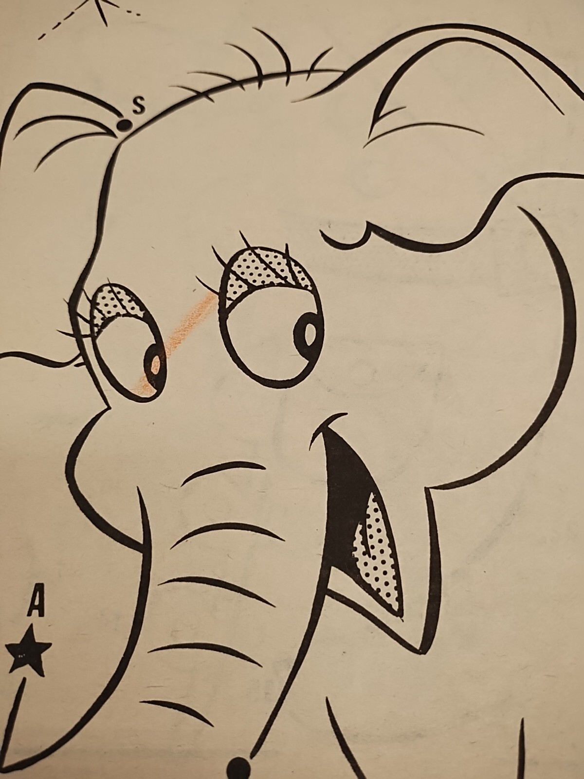 *16 Pages Used*1970s Puss In Boots Giant Coloring Book