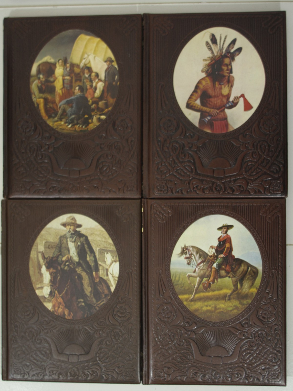 VTG Set of 4 Time Life Books THE OLD WEST Series 1970&rsquo;s READ