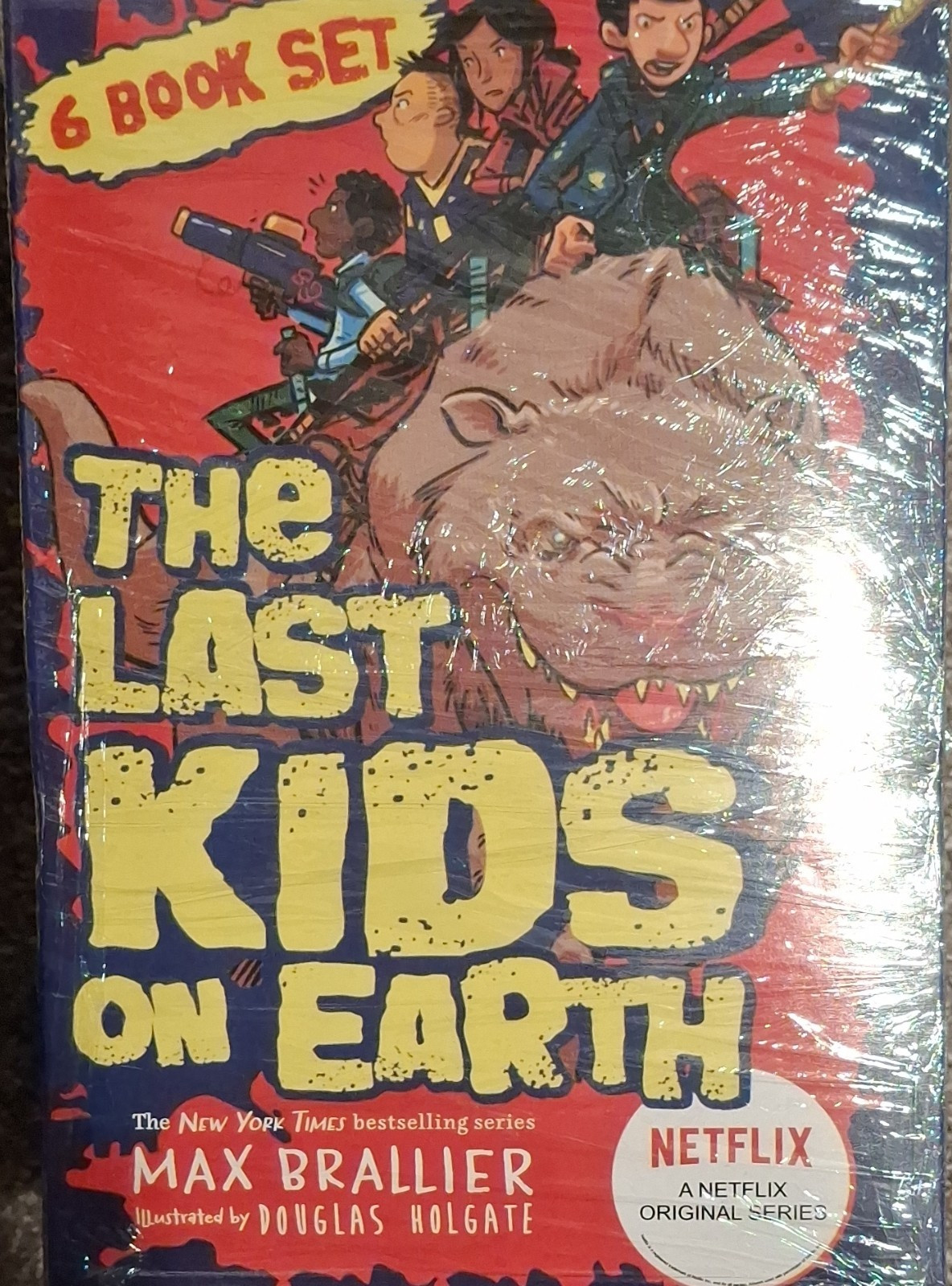 The Last Kids on Earth 6 Book Box Set by Max Brallier, Illustrated, Netflix Ser…
