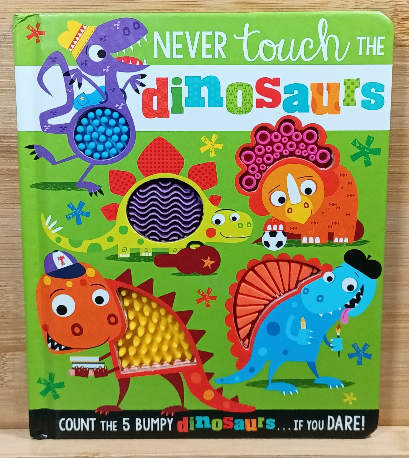 Never Touch the Dinosaurs (2019, Board Book)