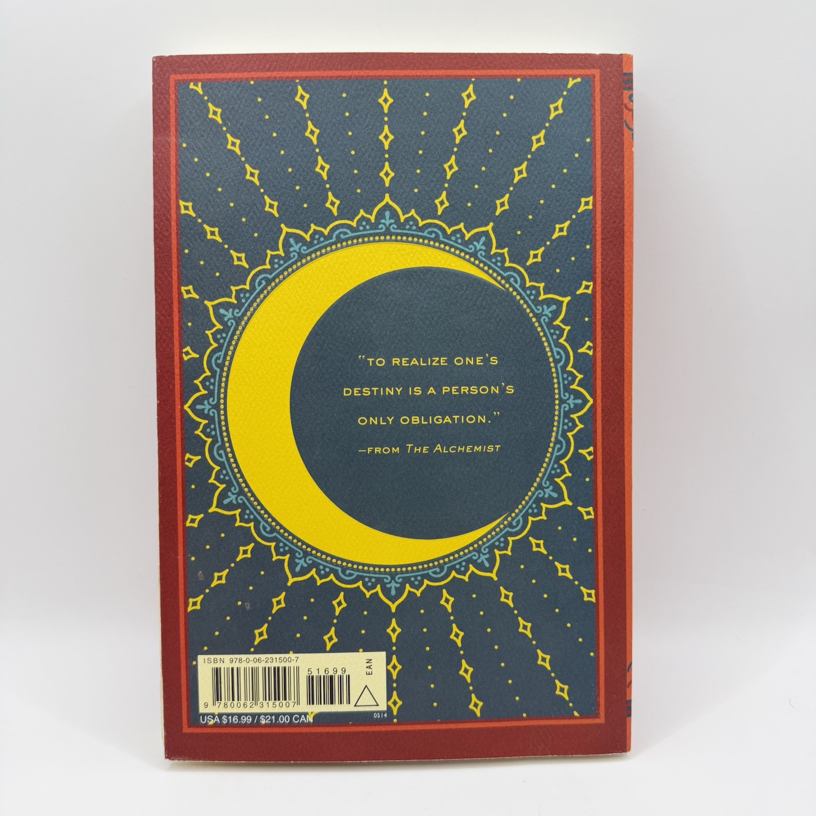 The Alchemist by Paulo Coelho (2014, Paperback) 25th Anniversary Edition Book