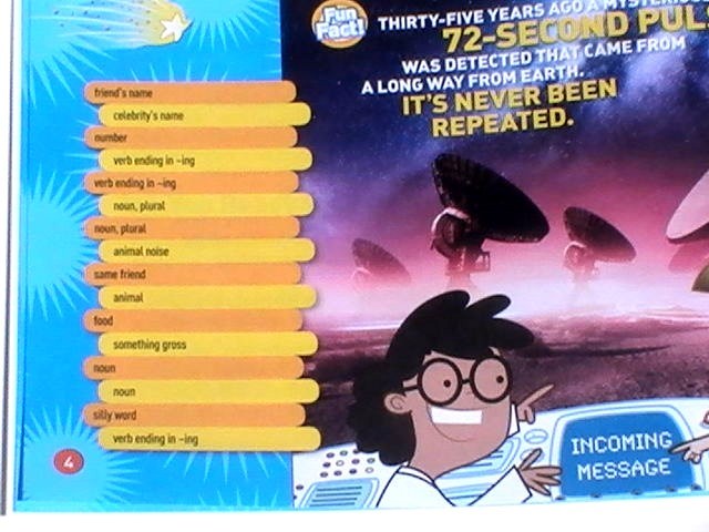 FUNNY FILL-INS, ENGLISH,SCIENCE, HISTORY, National Geographic Kids Set-3 BKS