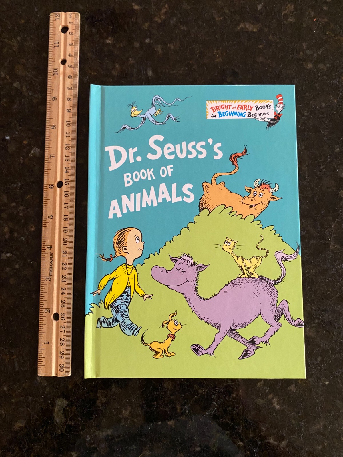 Dr Seuss Book of Animals Beginner Book Hardcover 6.75&Prime; x 9.25&Prime;