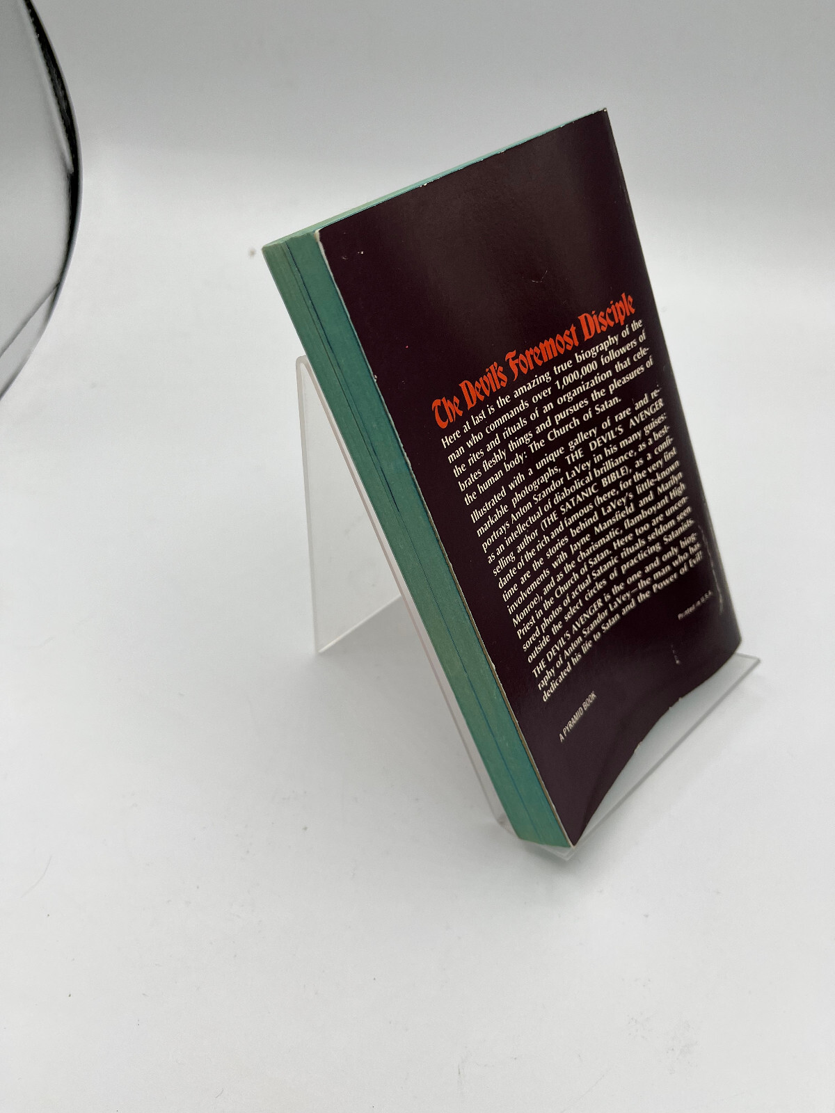 The Devil&rsquo;s Avenger: A Biography of Anton Szandor La Vey 1st Edition Wolfe 1974
