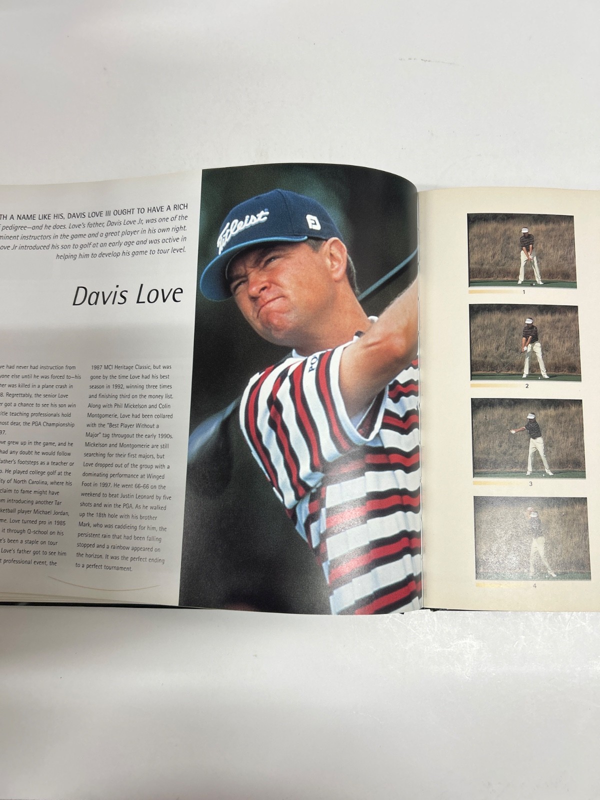 2 Vintage Golf Books « The Swing » 2001 & »Super-Stars of Golf » 1978