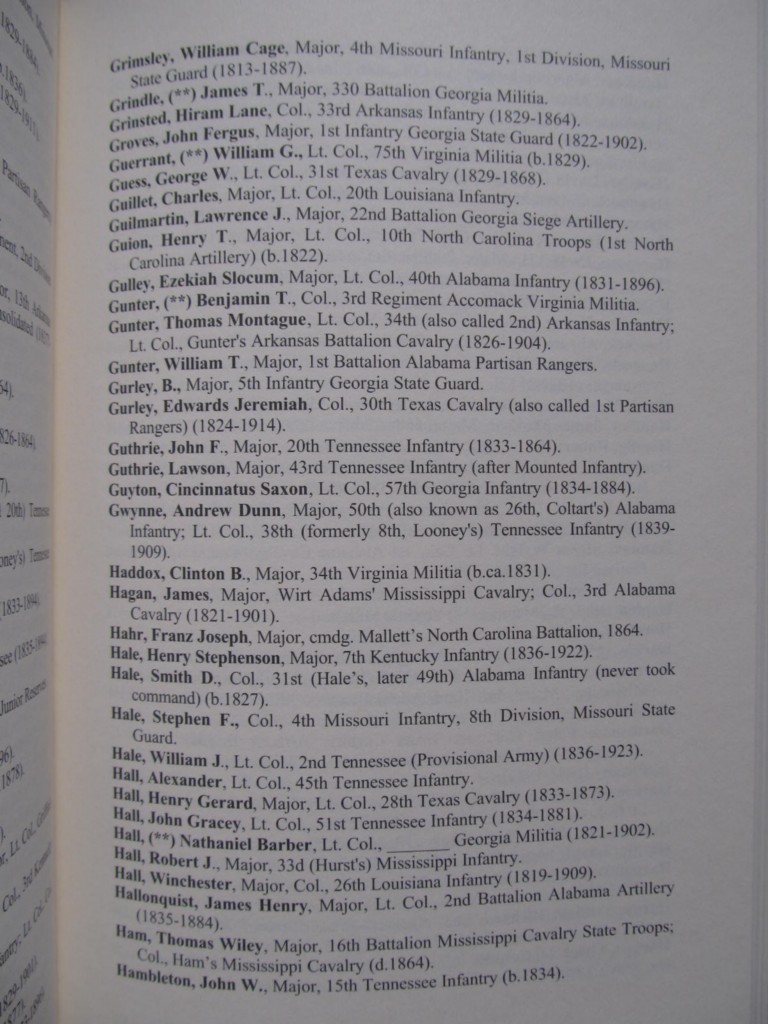 ROBERT E. LEE&rsquo;S COLONELS – MOST COMPLETE VERSION – BRAND NEW – CIVIL WAR ROSTERS