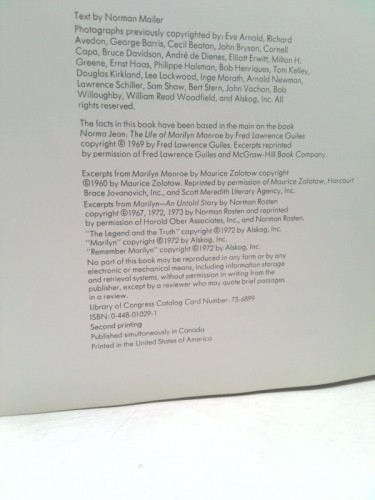 Marilyn (1st Ed) by Norman Mailer