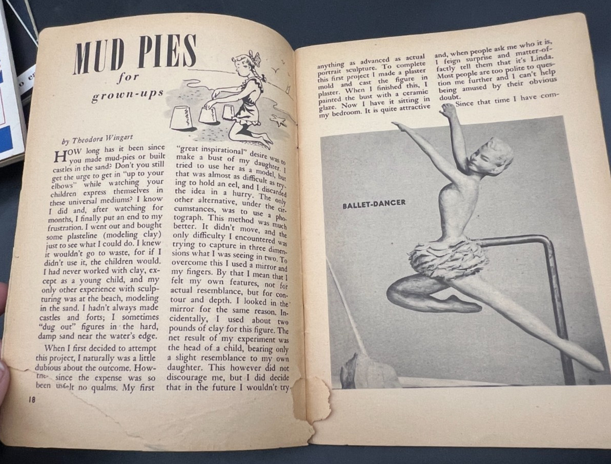 1953 Hobbikrafts for Women Issue No. 1 Magazine