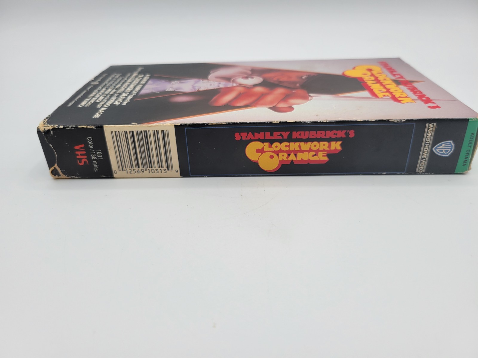 A Clockwork Orange VHS & Book Ballentine Paperback 1970s Stanley Kubrick&rsquo;s