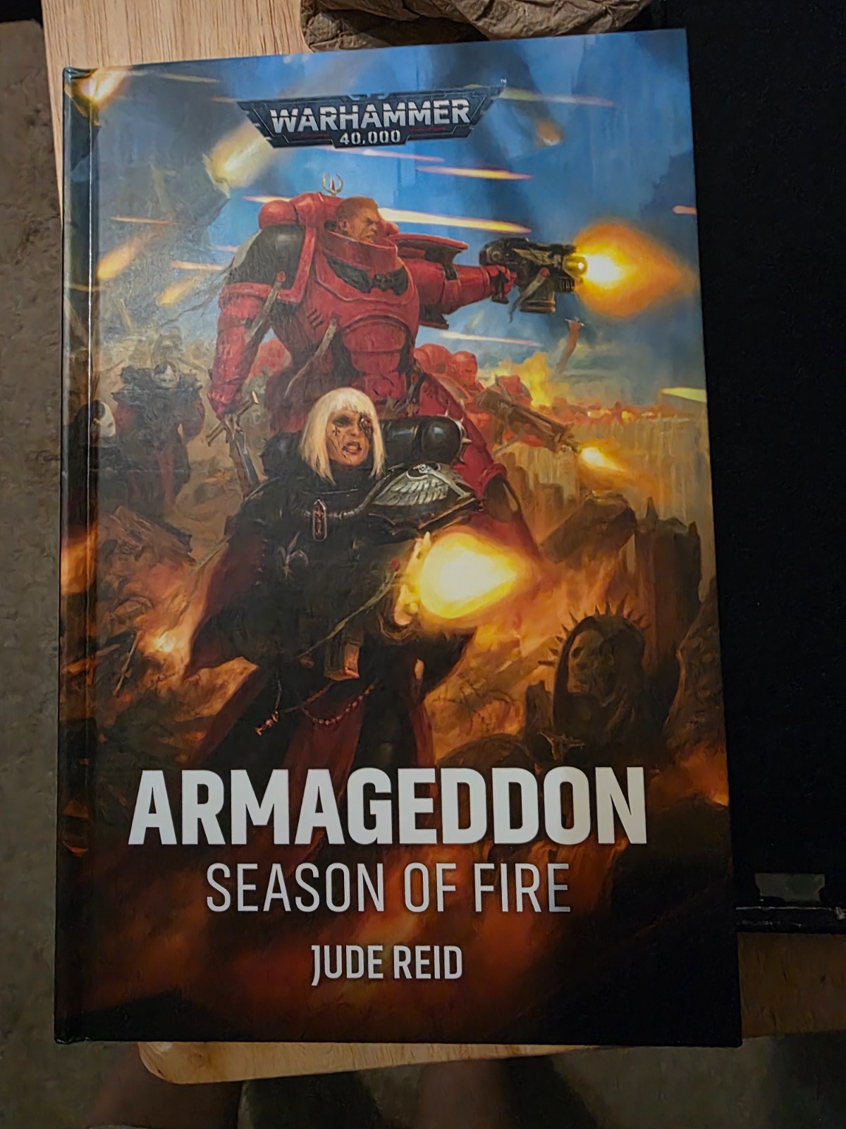 Armageddon Season of Fire bundled with the Core Rules Book