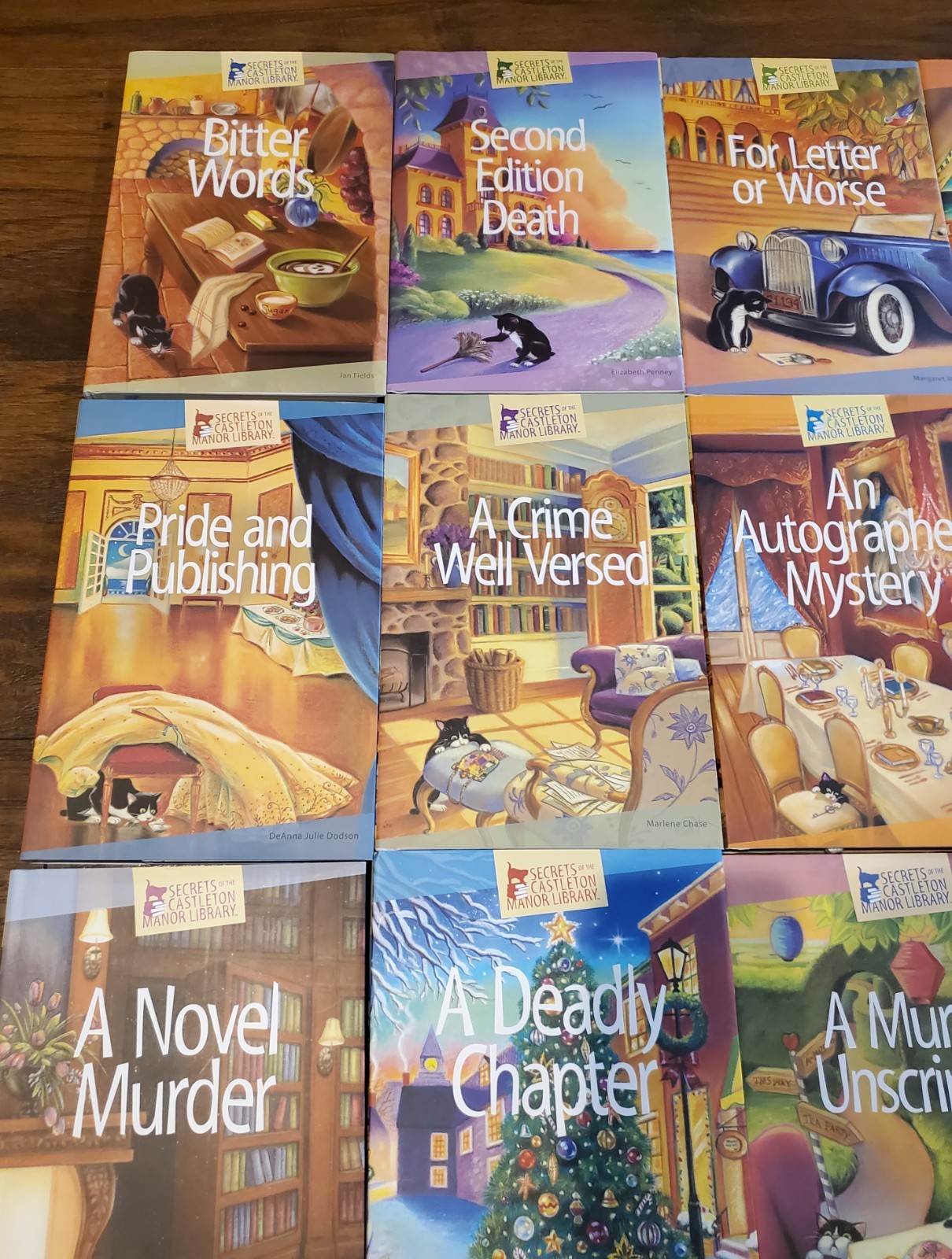 Secrets of the Castleton Manor Library Annie&rsquo;s Hardcover Book – Lot of 13