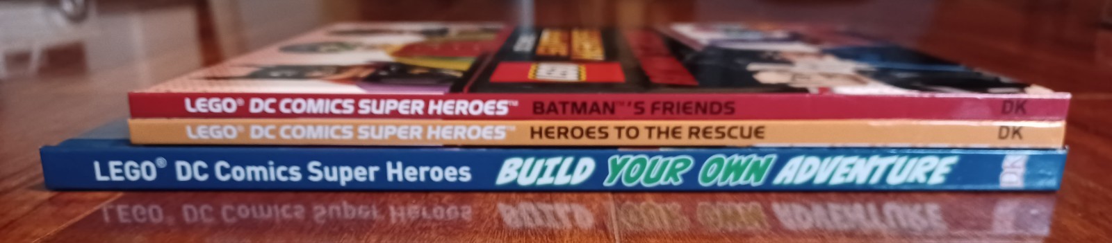 LEGO « DC Superheroes » Build Your Own Adventure, DC Super Heroes Books 3 Pc Set