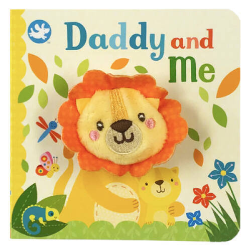 Daddy and Me Finger Puppet Book – Board book By Cottage Door Press – VERY GOOD