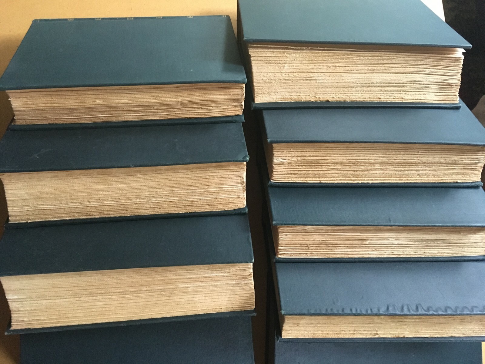 The Works of Charles Dickens, 9 vol, HC, National Library Edition, Illustrated