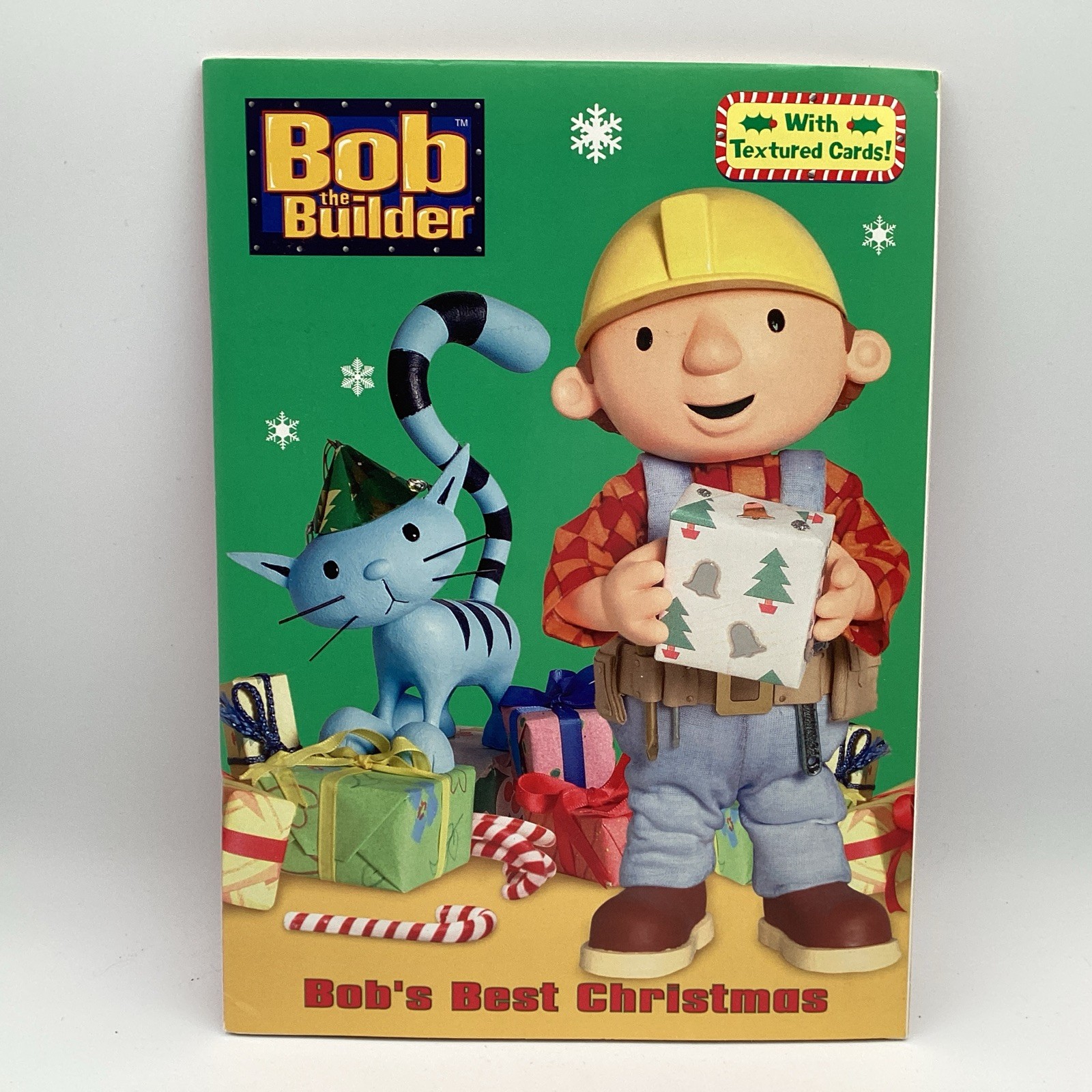Bob the Builder Activity Book, Bob&rsquo;s Best Christmas, Textured Cards, 2003