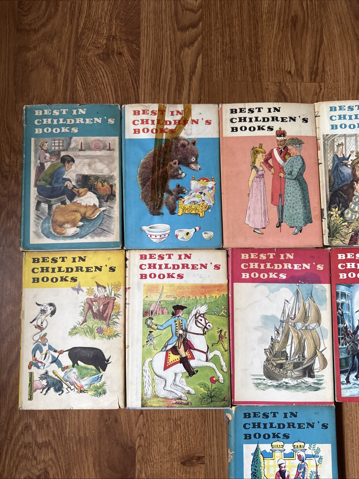 Lot Of 11 Best in Children&rsquo;s Books Hardback w DJ