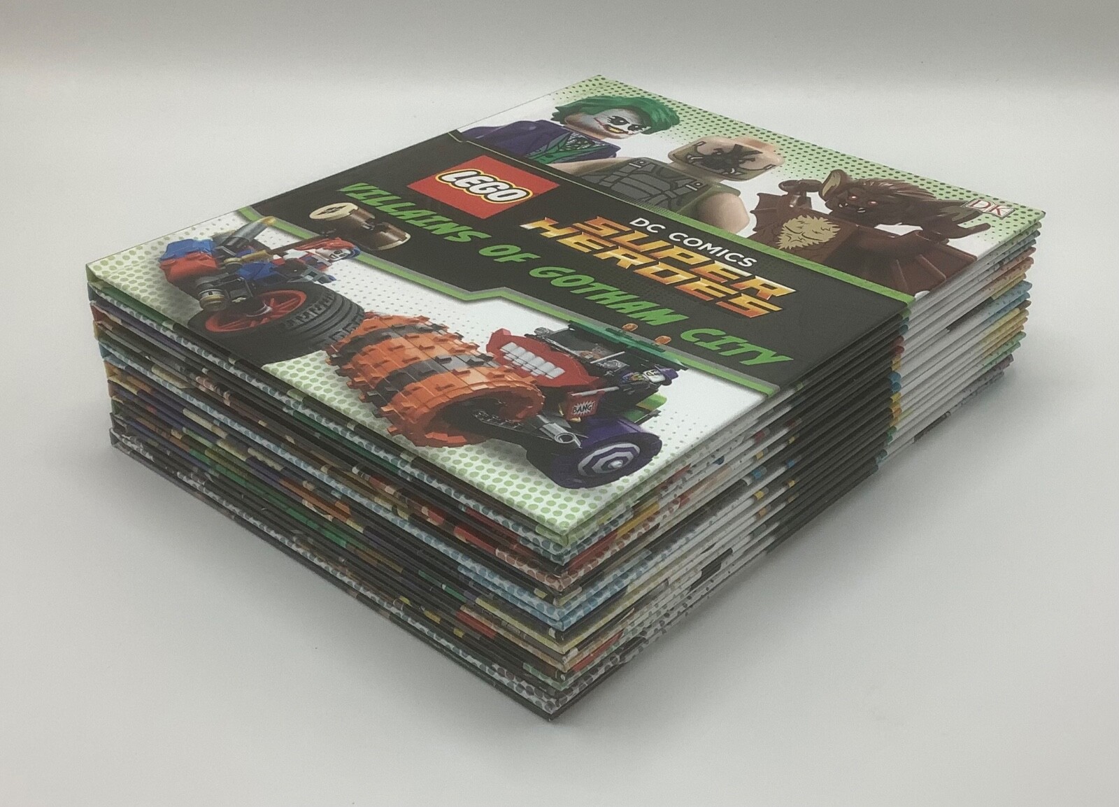 Lego / DC Comics-Super Heroes Collection-Set of 10 Hardback Books-2016-EXCELLENT