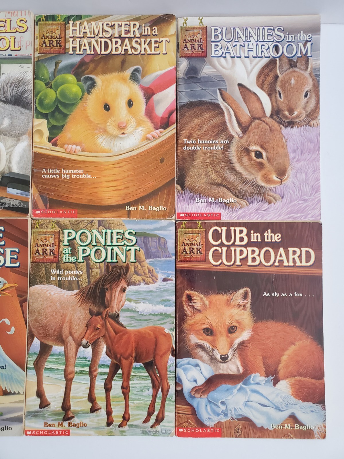 Animal Ark Ben M. Baglio Lot of 12 Children&rsquo;s Chapter Books Paperback