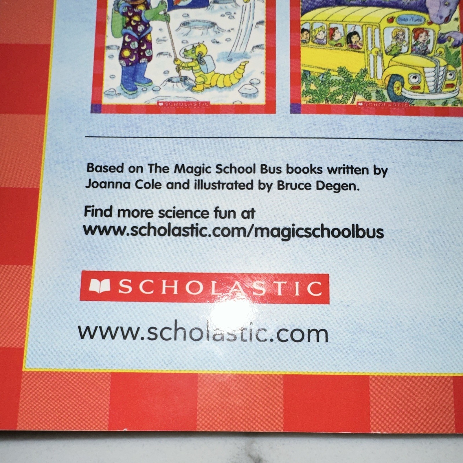 Joanna Cole Magic School Bus Butterfly Bunch Paperback Scholastic 2010.