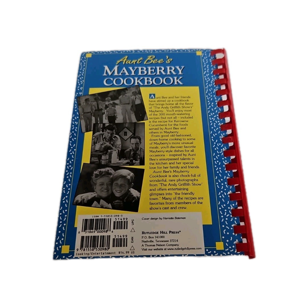 Aunt Bee&rsquo;s Mayberry Cookbook – Spiral-bound By Ken Beck and Jim Clark