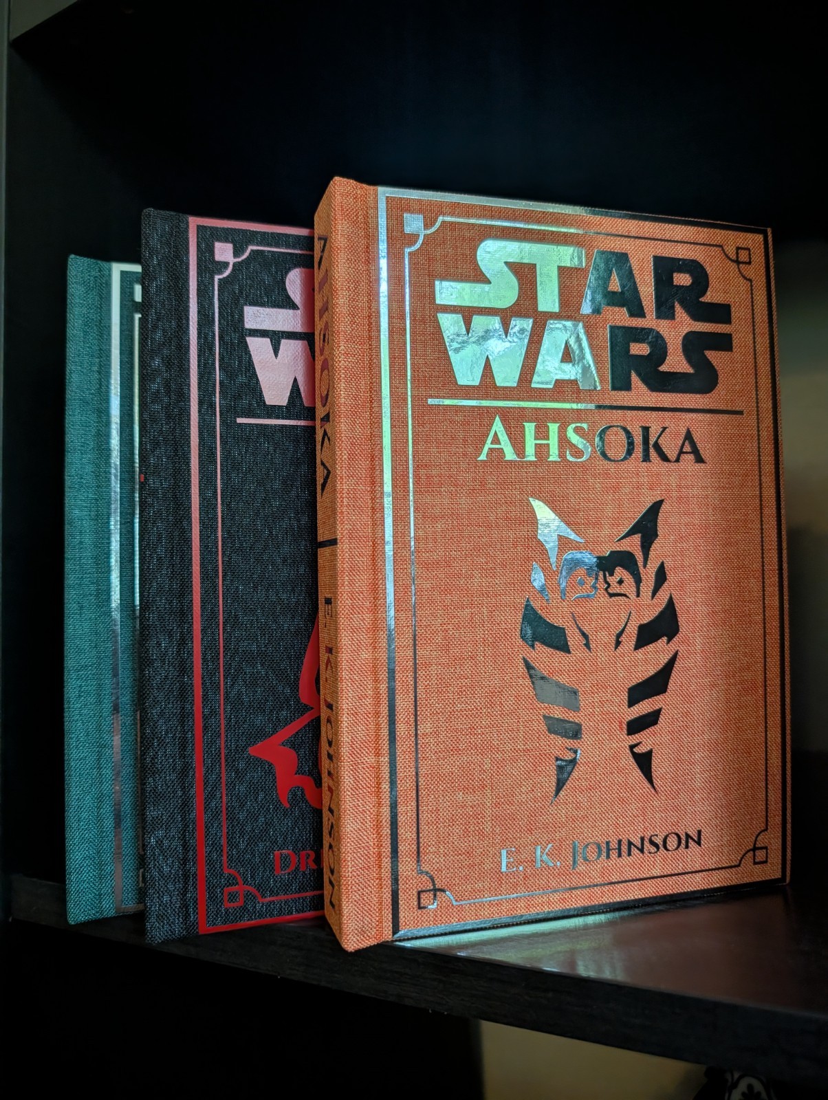 Star Wars Ahsoka Custom Hand Rebound Hardcover Jedi Collector Book