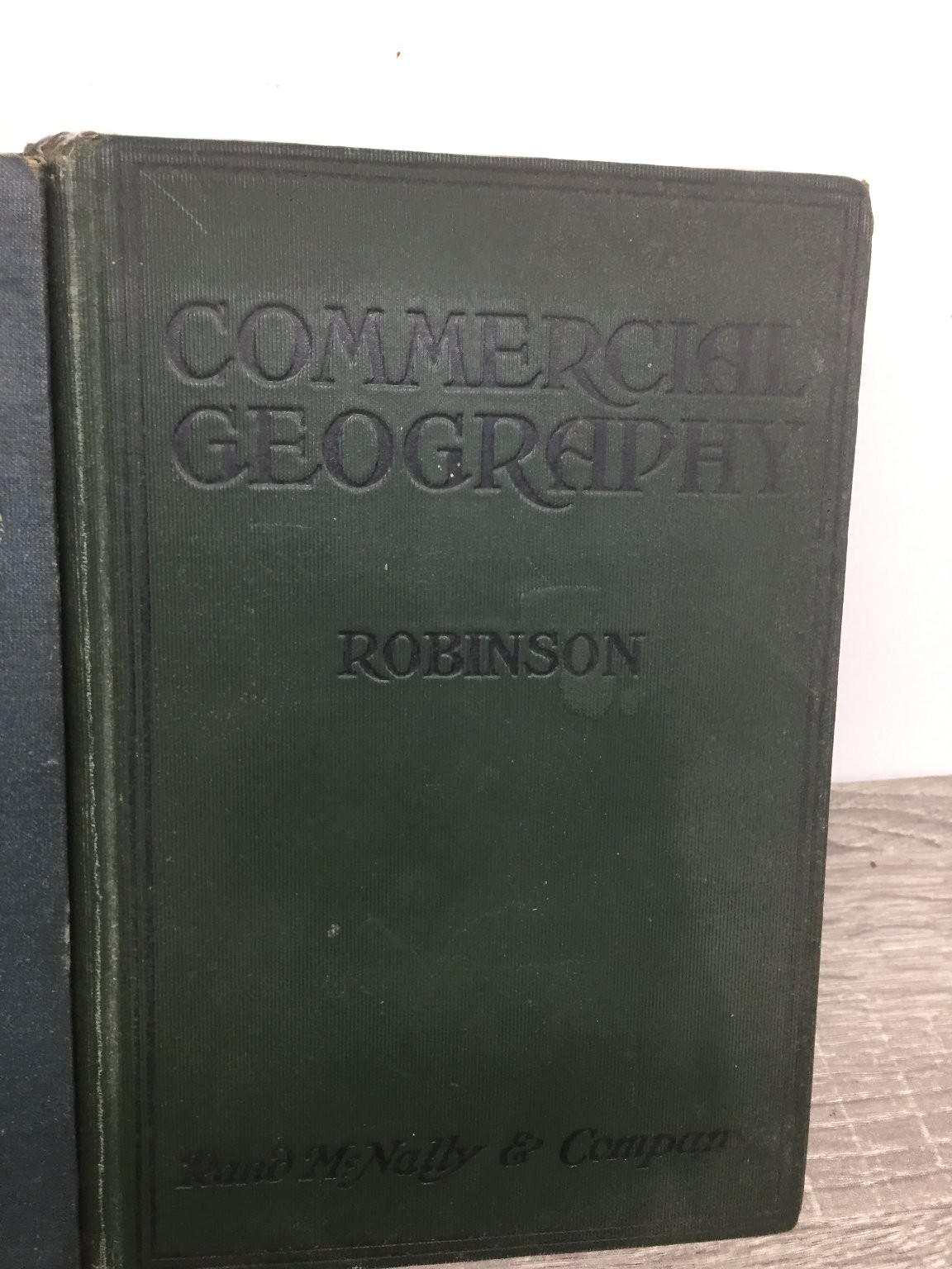 A Child&rsquo;s Geography of the World & Commercial Geography V.M. Hillyer Book Lot