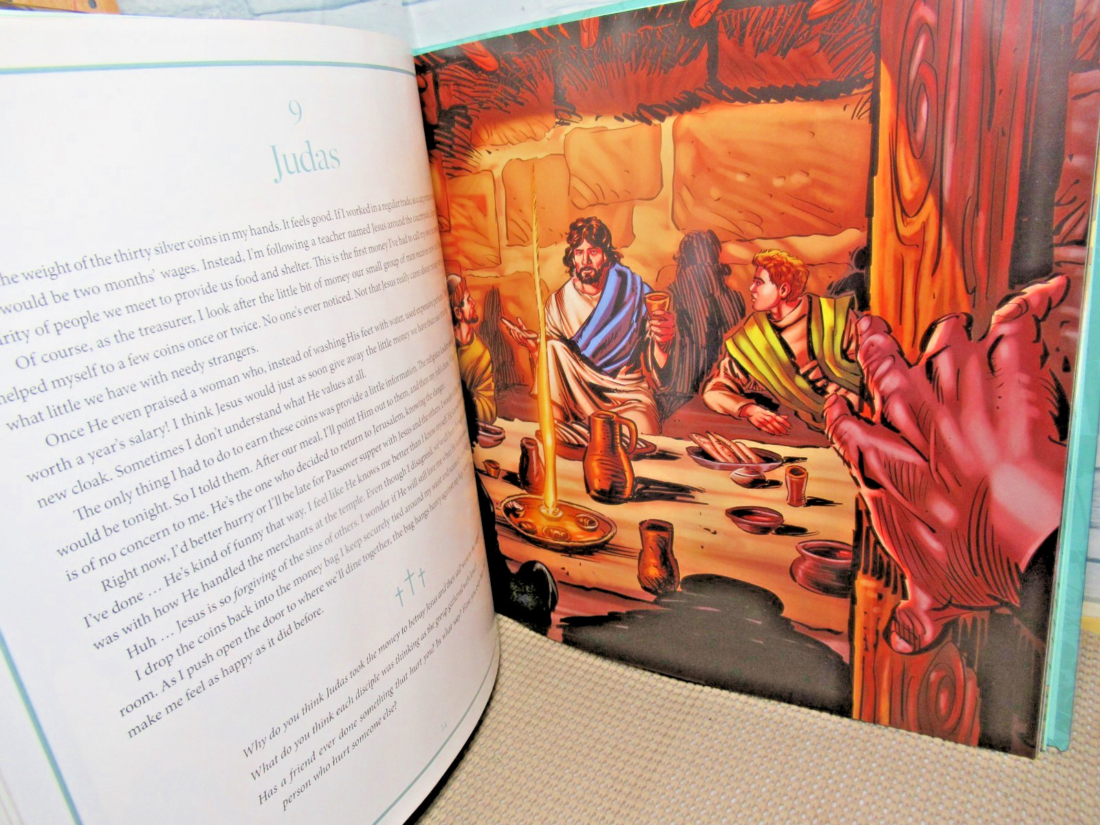 The Action Bible Easter / Hardcover / 2023 / by Sergio Cariello