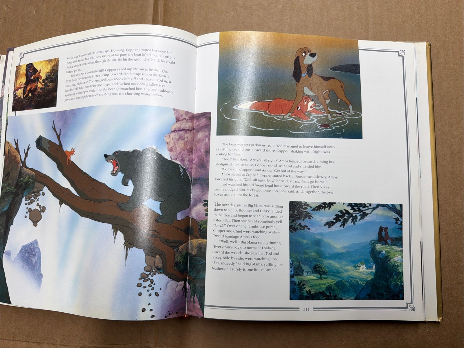 DISNEY&rsquo;S TREASURY OF CHILDREN&rsquo;S CLASSICS Hardcover Special Edition 1997 Illustra