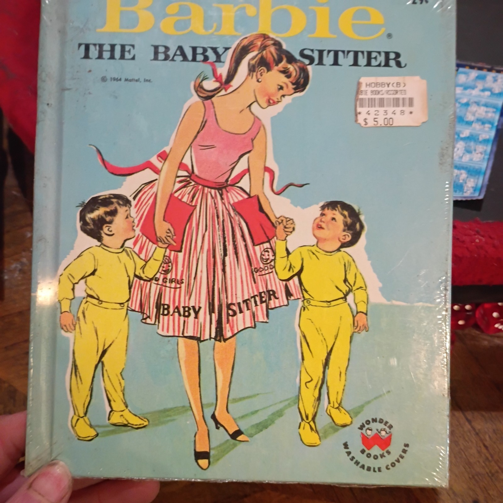 Barbie – The Baby Sitter by Jean Bethell Published by Wonder Books, USA, 1964