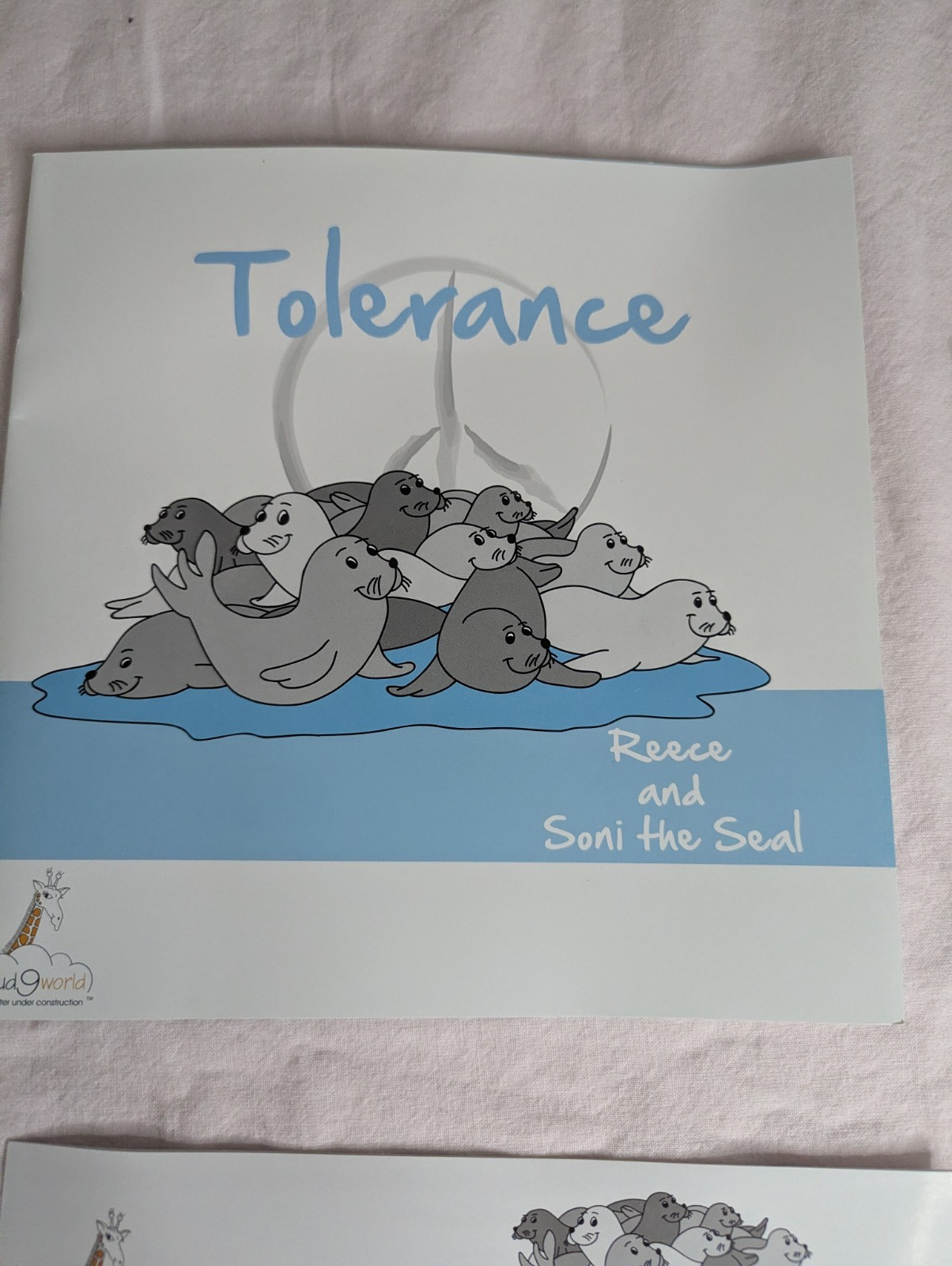Home School Teachers Cloud 9 world character book TOLERANCE 2nd -5th grade kit