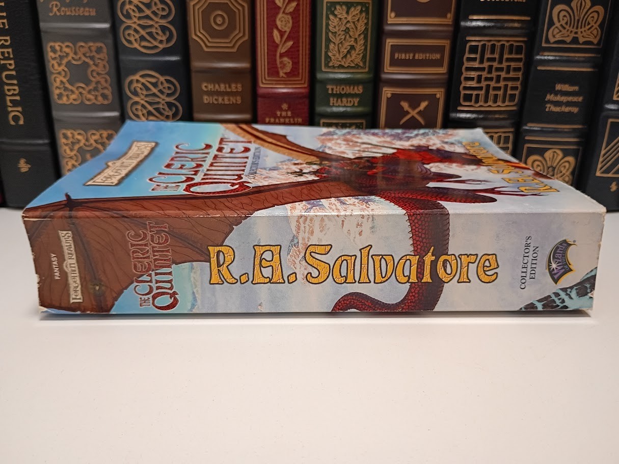 Cleric Quintet Collector&rsquo;s Edition R.A. Salvatore Forgotten Realms 5 Novels TPB