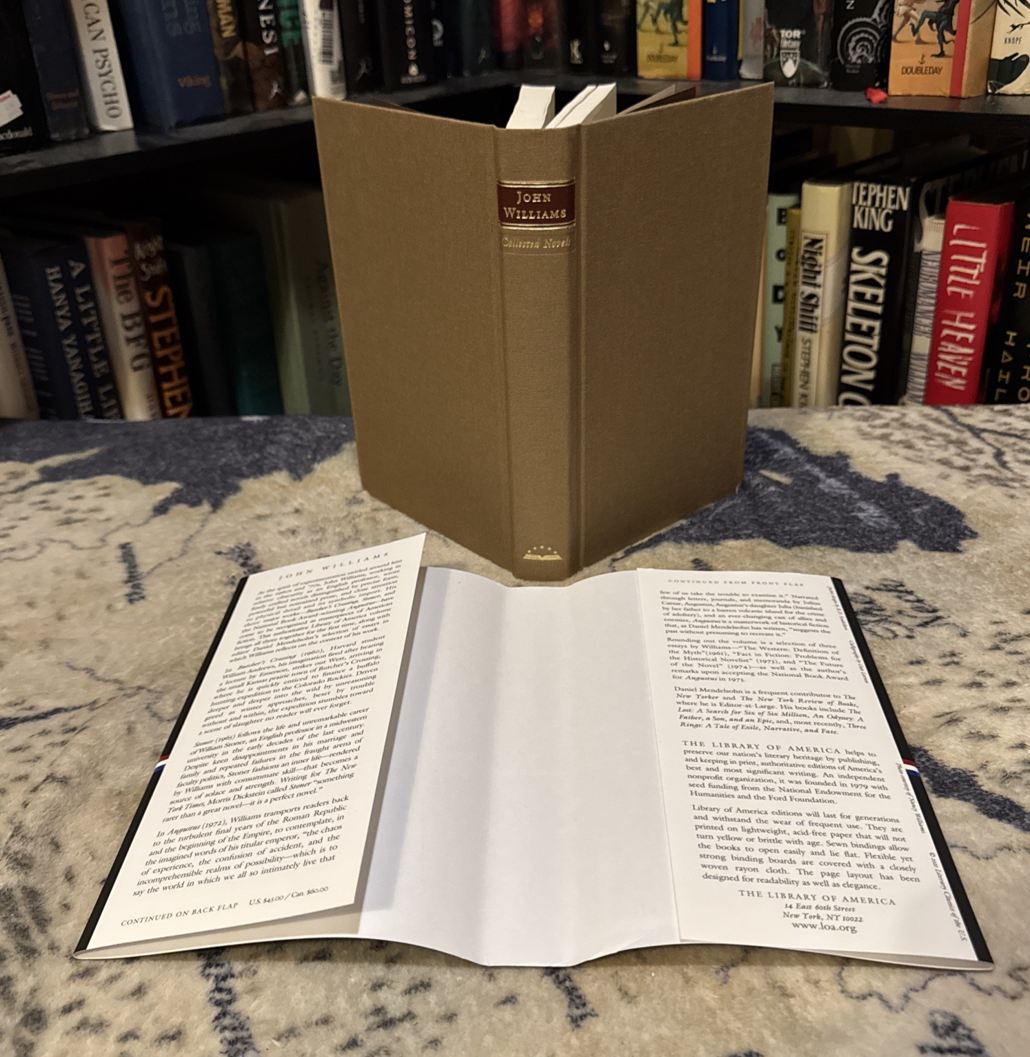 John Williams Collected Novels, Butcher&rsquo;s Crossing Stoner Augustus Hardcover VG+