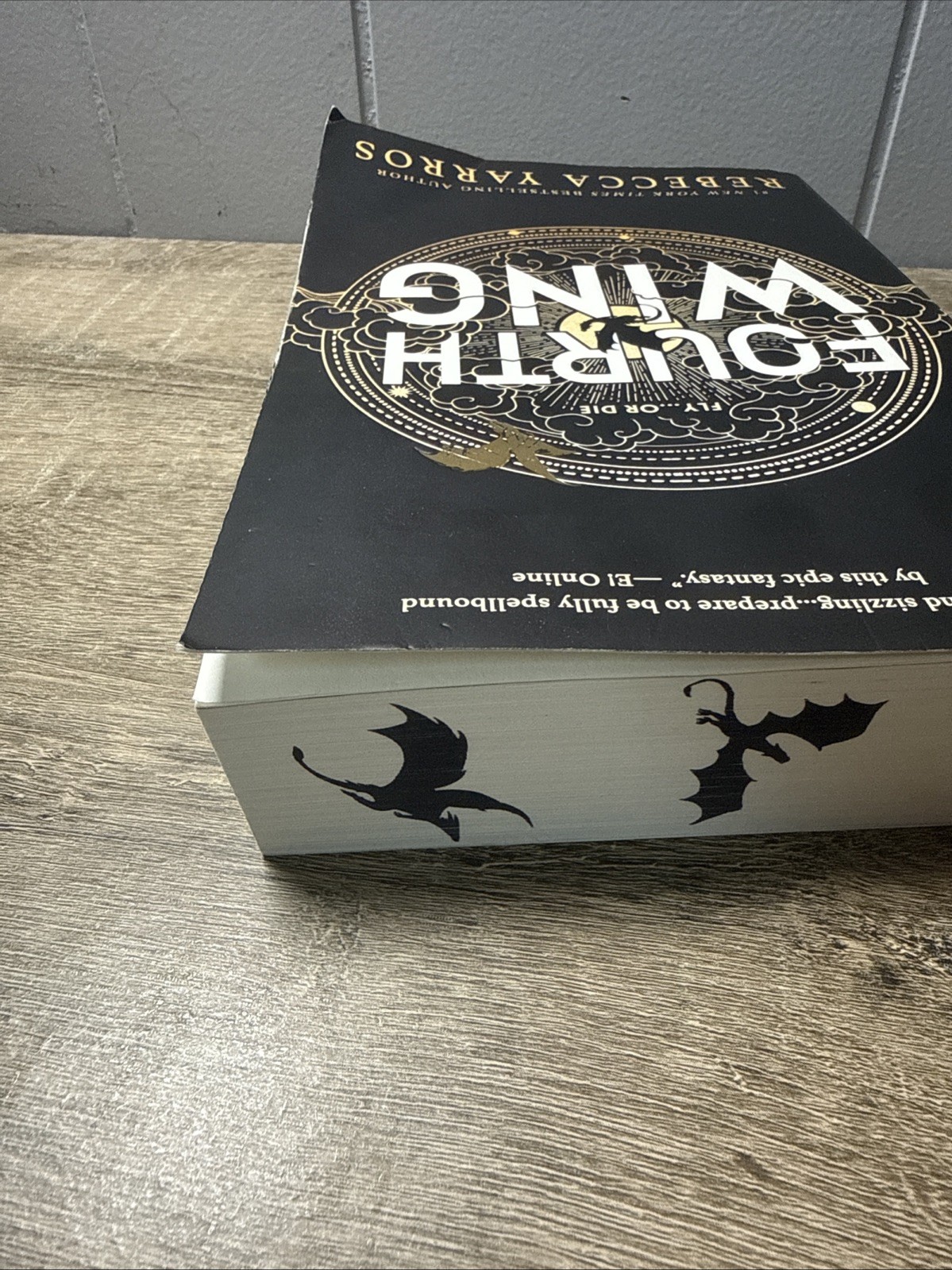 Fourth Wing Special Limited 1st Edition Paperback- Sprayed Edge