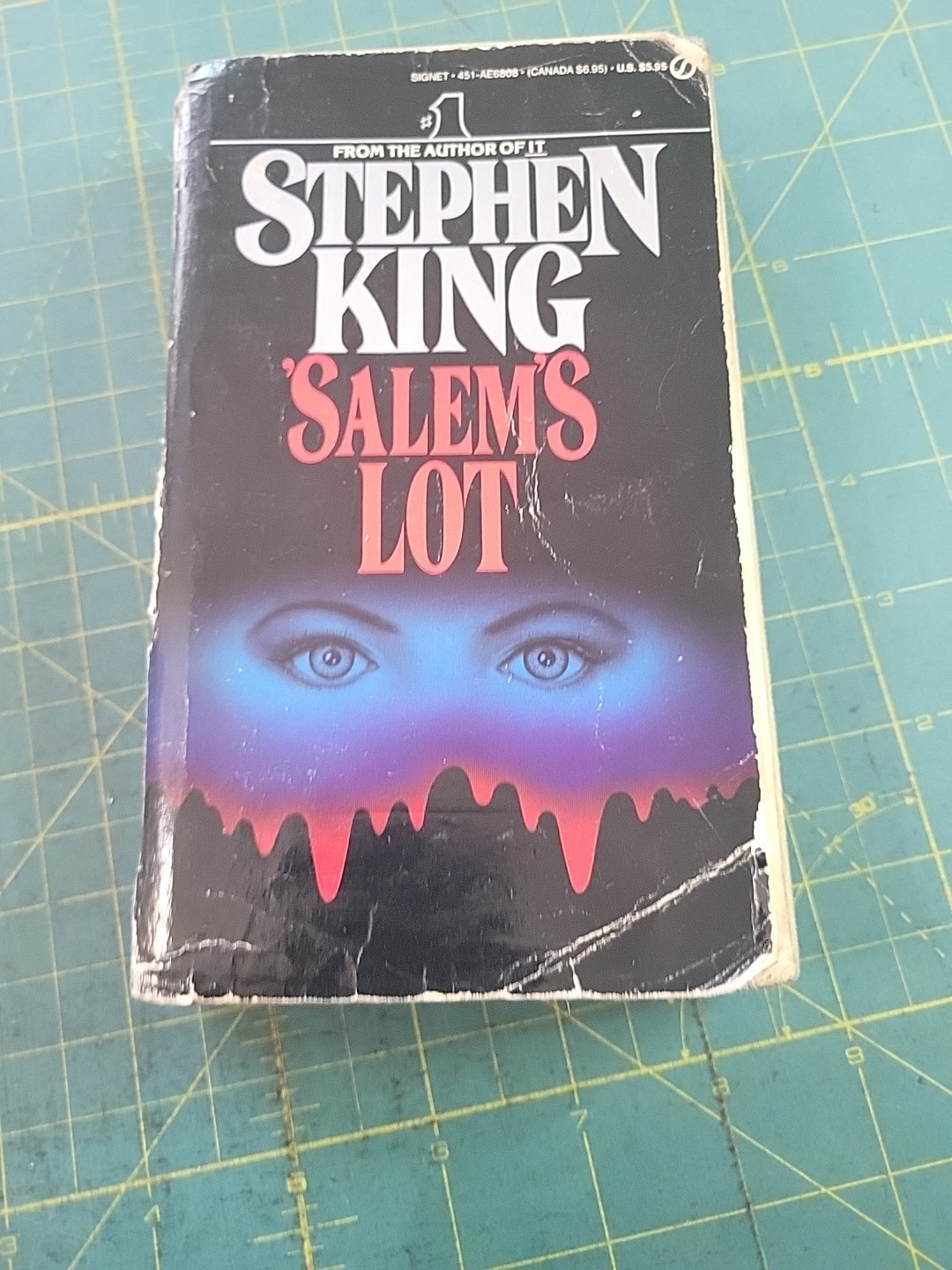 Stephen King &lsquo;SALEM&rsquo;S LOT – Signet Paperback – 1976 Horror Vintage Vampires