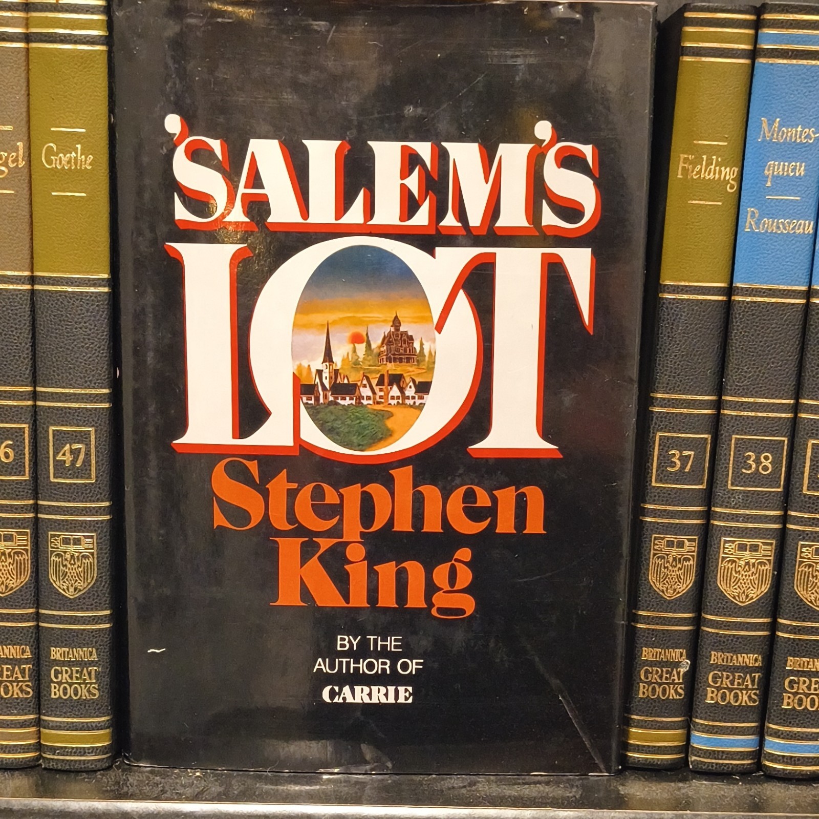 Stephen King &lsquo;Salem&rsquo;s Lot Book Club Edition w/ Dust Jacket Doubleday 1975