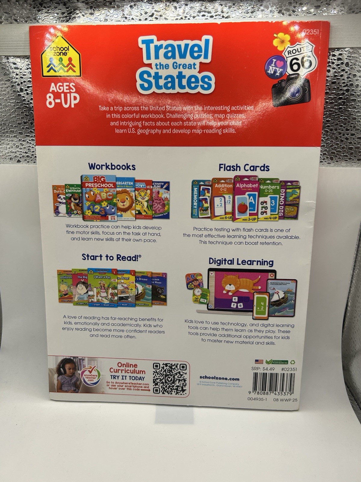 Travel the Great States by Sara Jo Schwartz and School Zone Publishing…