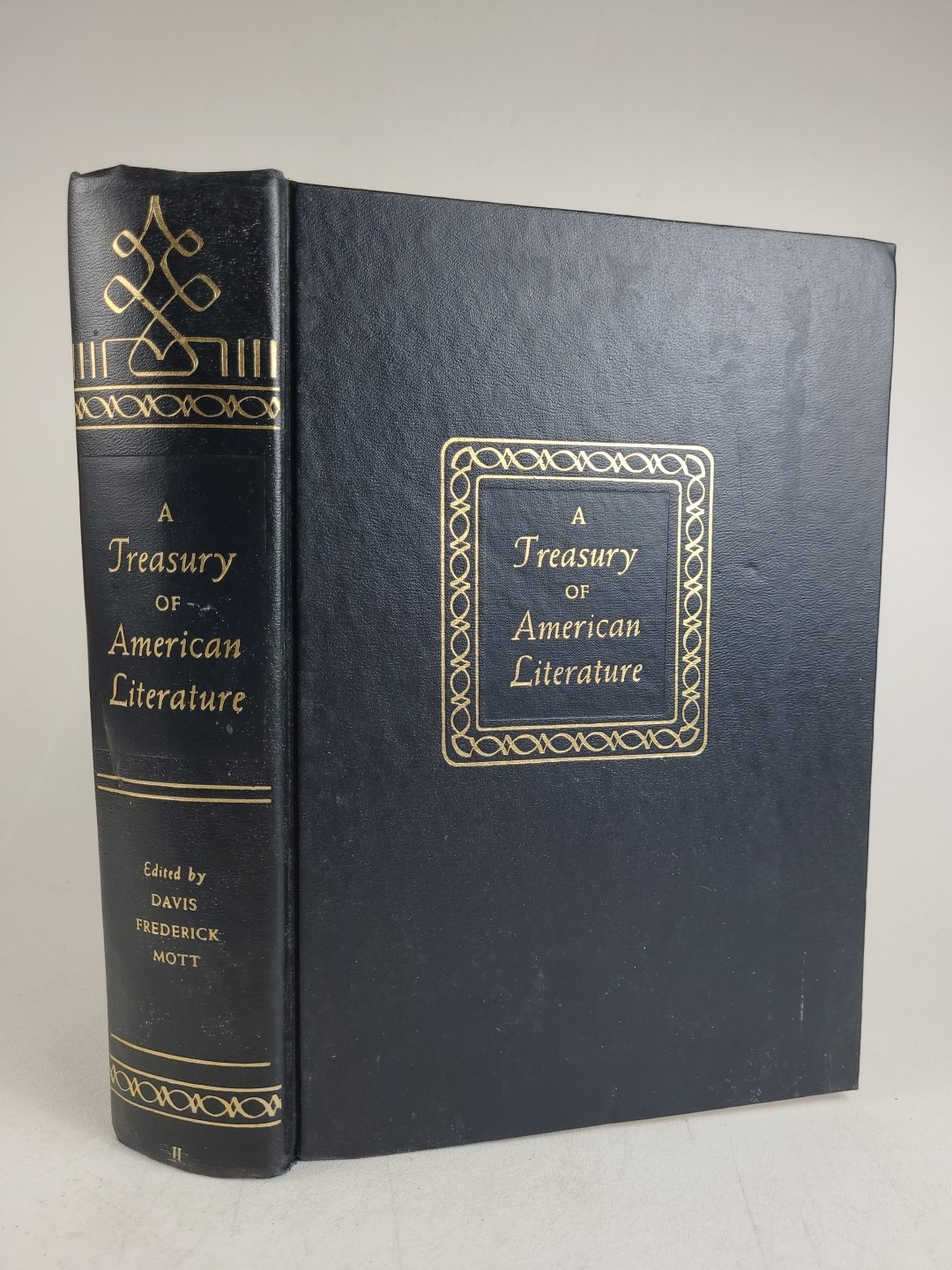A Treasury of American Literature Volume II 2 1955 HC Charles Scribner&rsquo;s Sons