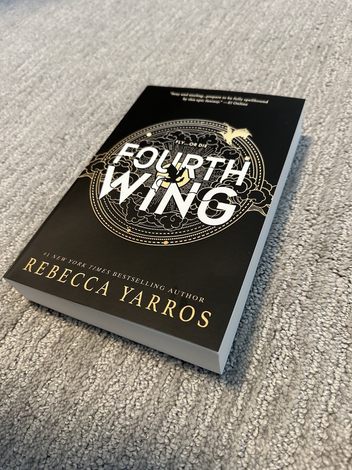 Fourth Wing By Rebecca Yarros (Paperback, New)
