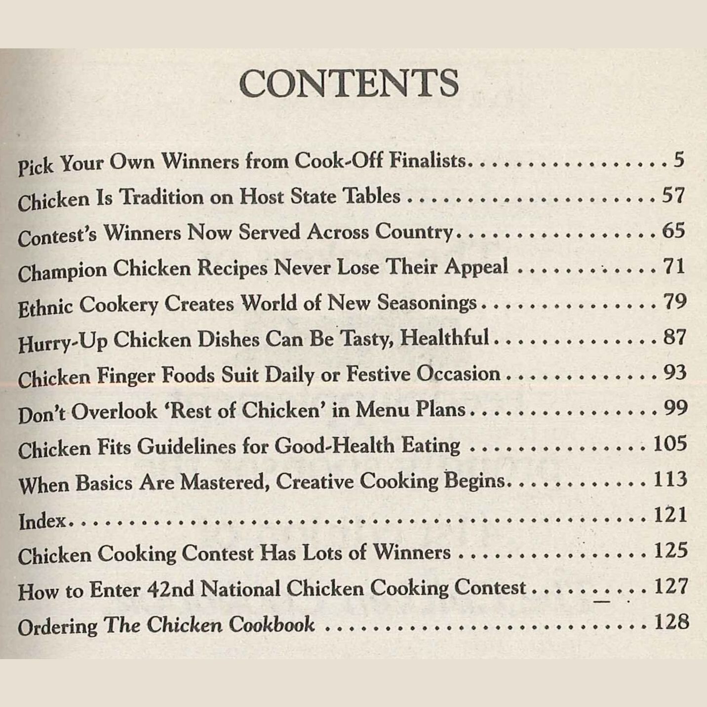 Chicken Contest Cookbook 1995 National Broiler Council Recipes By State Photos