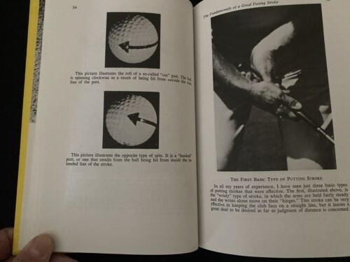 Rare Golf Book: The Master&rsquo;s Secrets of Putting by Horton Smith & Dawson Taylor