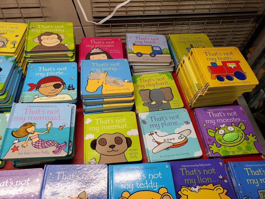 LOT OF 5 USBORNE KIDS TOUCHY-FEELY « THAT&rsquo;S NOT MY » BOARD BOOKS – RANDOM *MIX*