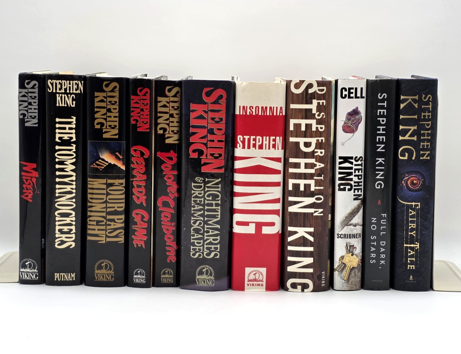 Stephen King LOT of 11 Books HC DJ 9 1st Editions Multiple Titles 1980&rsquo;s-2000&rsquo;s