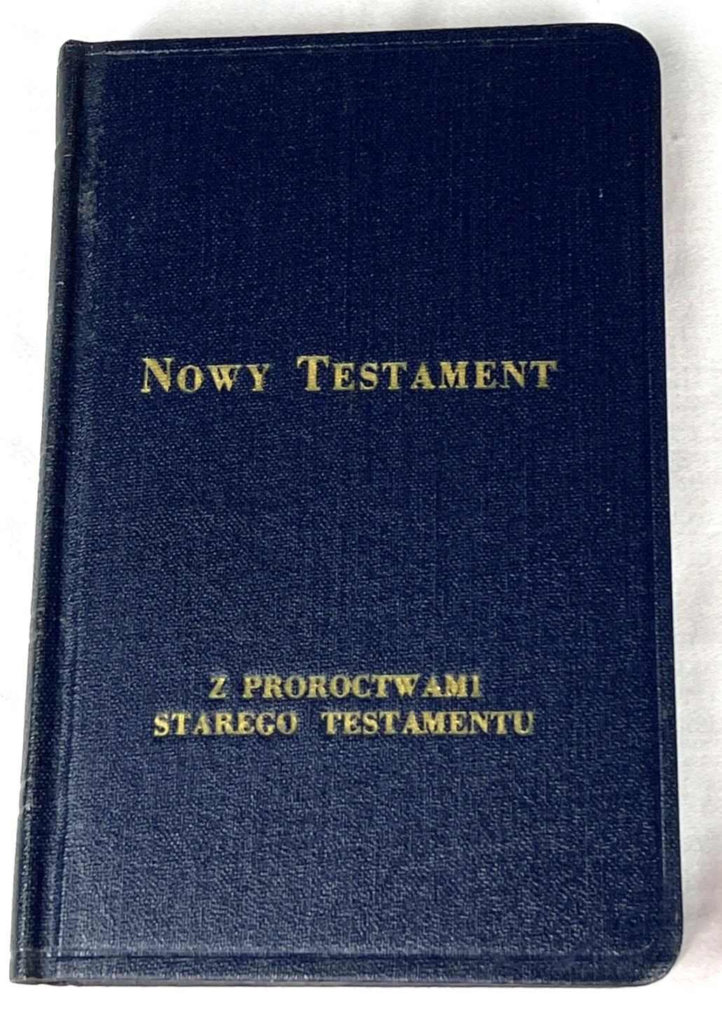 New Testament: Nowy Testament Polish Script Font Bible 6.25&Prime;x4&Prime; NOS